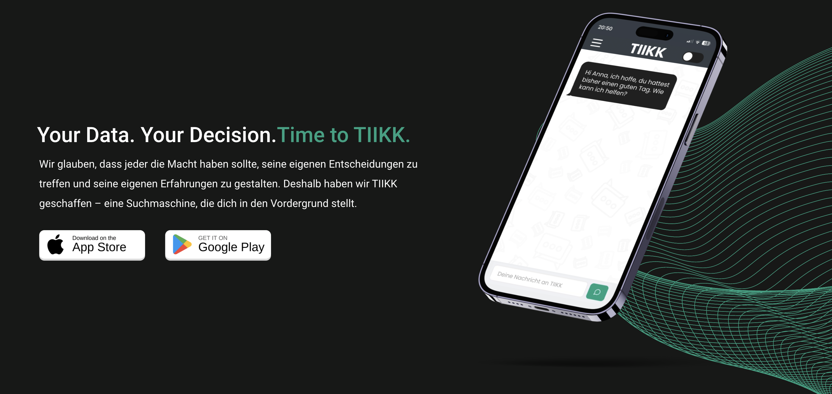 TIIKK App Website image